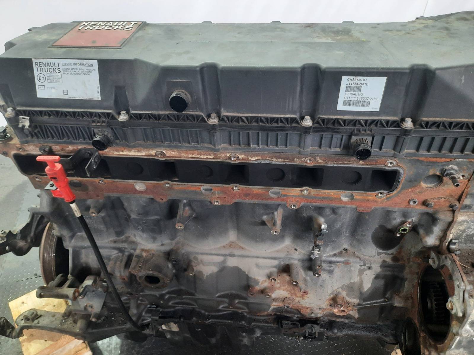 Двигатель RENAULT T-Series 2015 J11MA DTI 11 EURO 6 7422073582 — фото 12