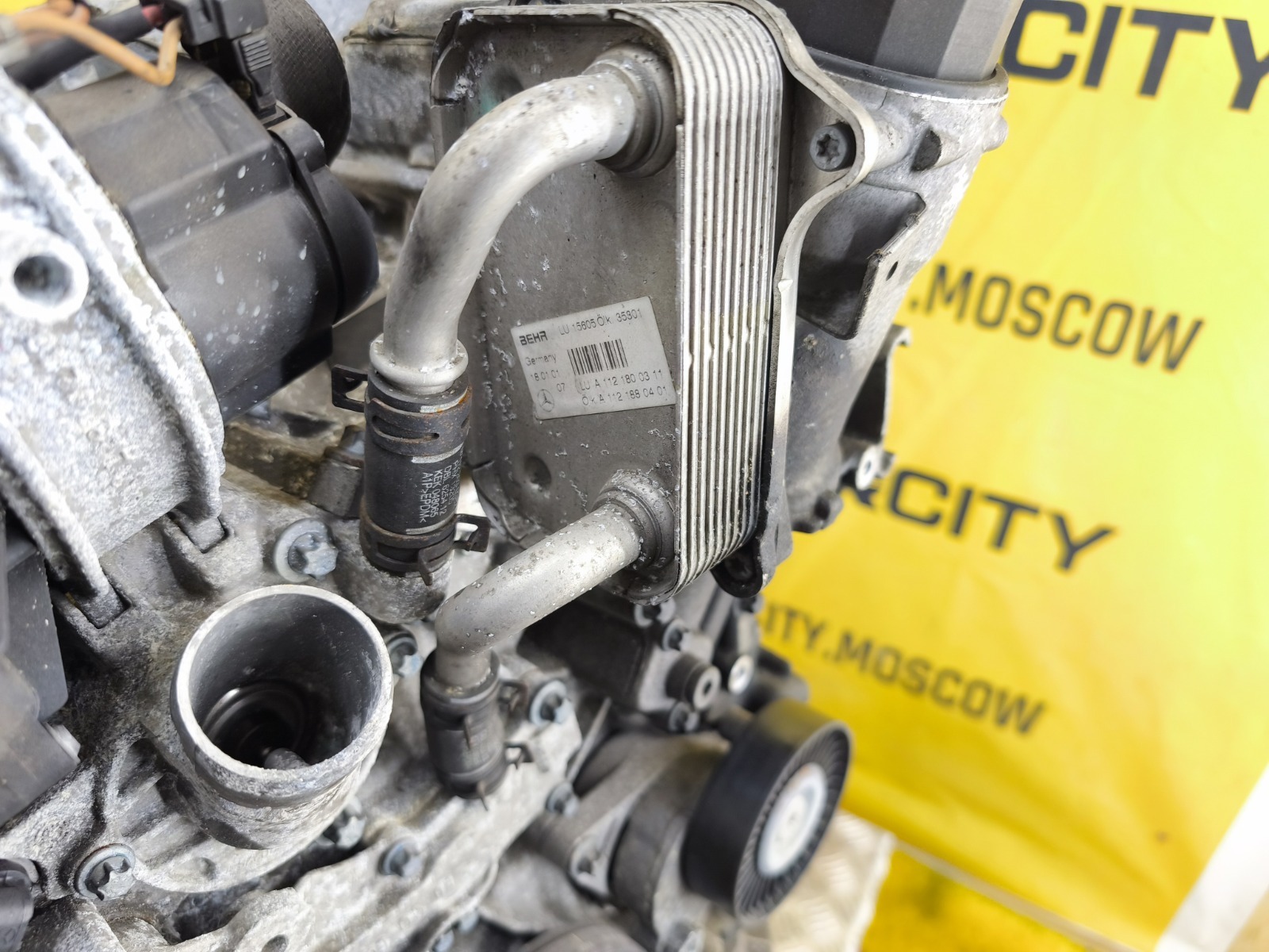 Двигатель Mercedes-Benz S-Class 2001 W220 M113.960 A1130103500 — фото 11