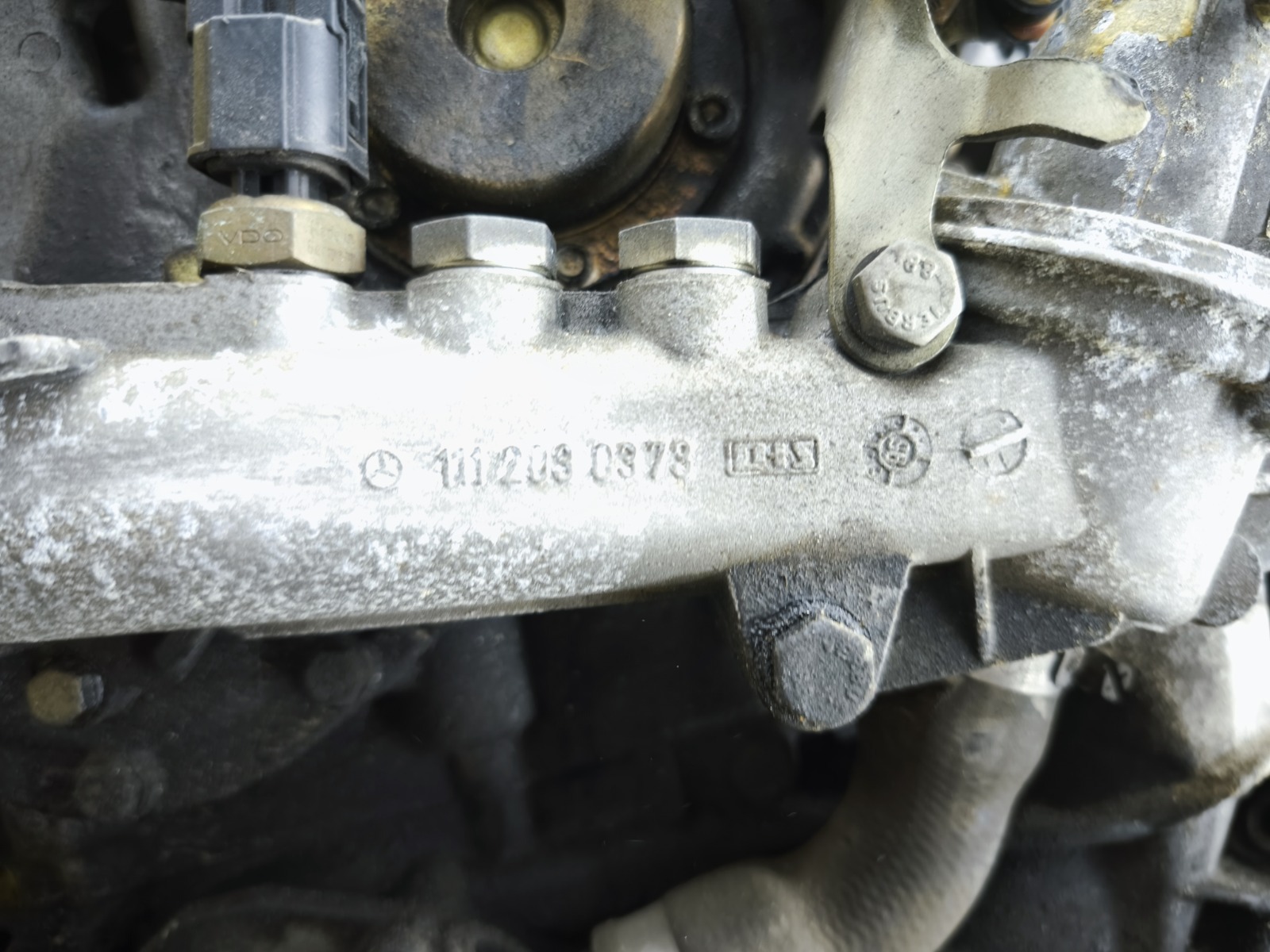 Двигатель Mercedes-Benz C-Class 1995 W202 M111.941 A1110108445 — фото 4