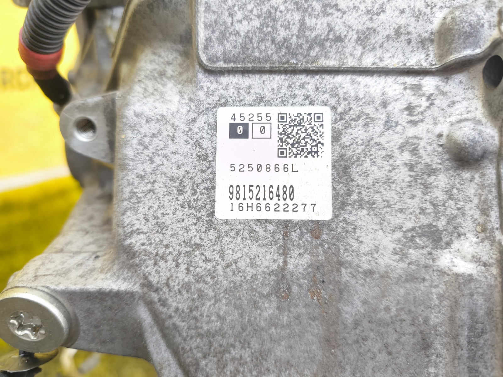 АКПП Citroen C4 PICASSO 2017 2 1 рест. 2016—2018 DW10FD 9815216480 — фото 8