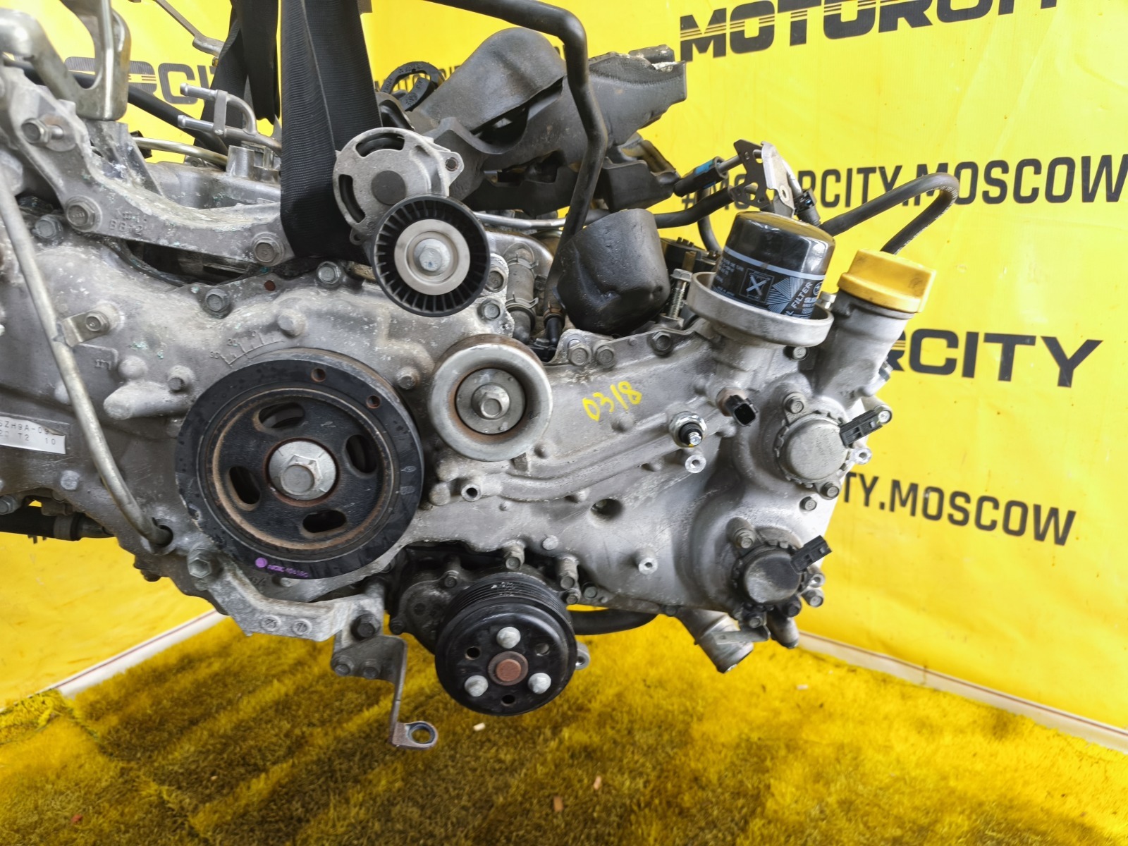 Двигатель Subaru Levorg 2014 VM4 16E 10100CA540 — фото 4