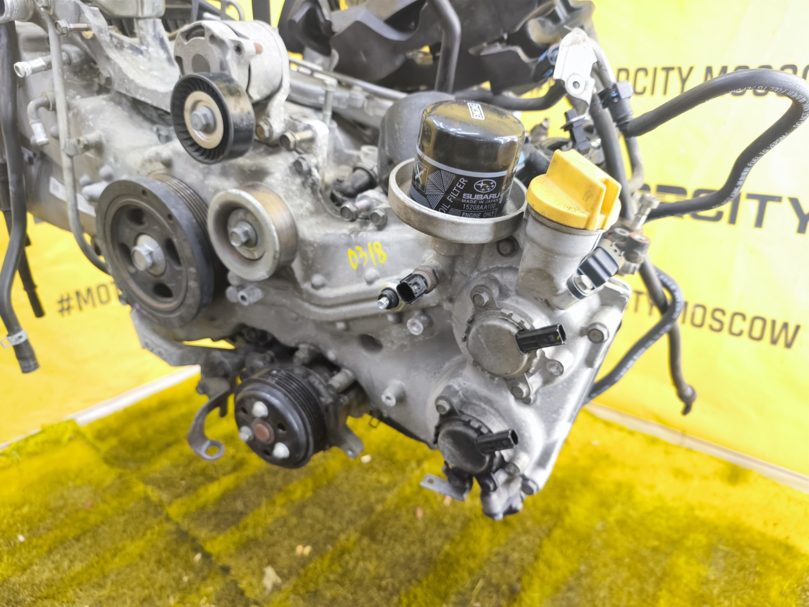 Двигатель Subaru Levorg 2014 VM4 16E 10100CA540 — фото 11