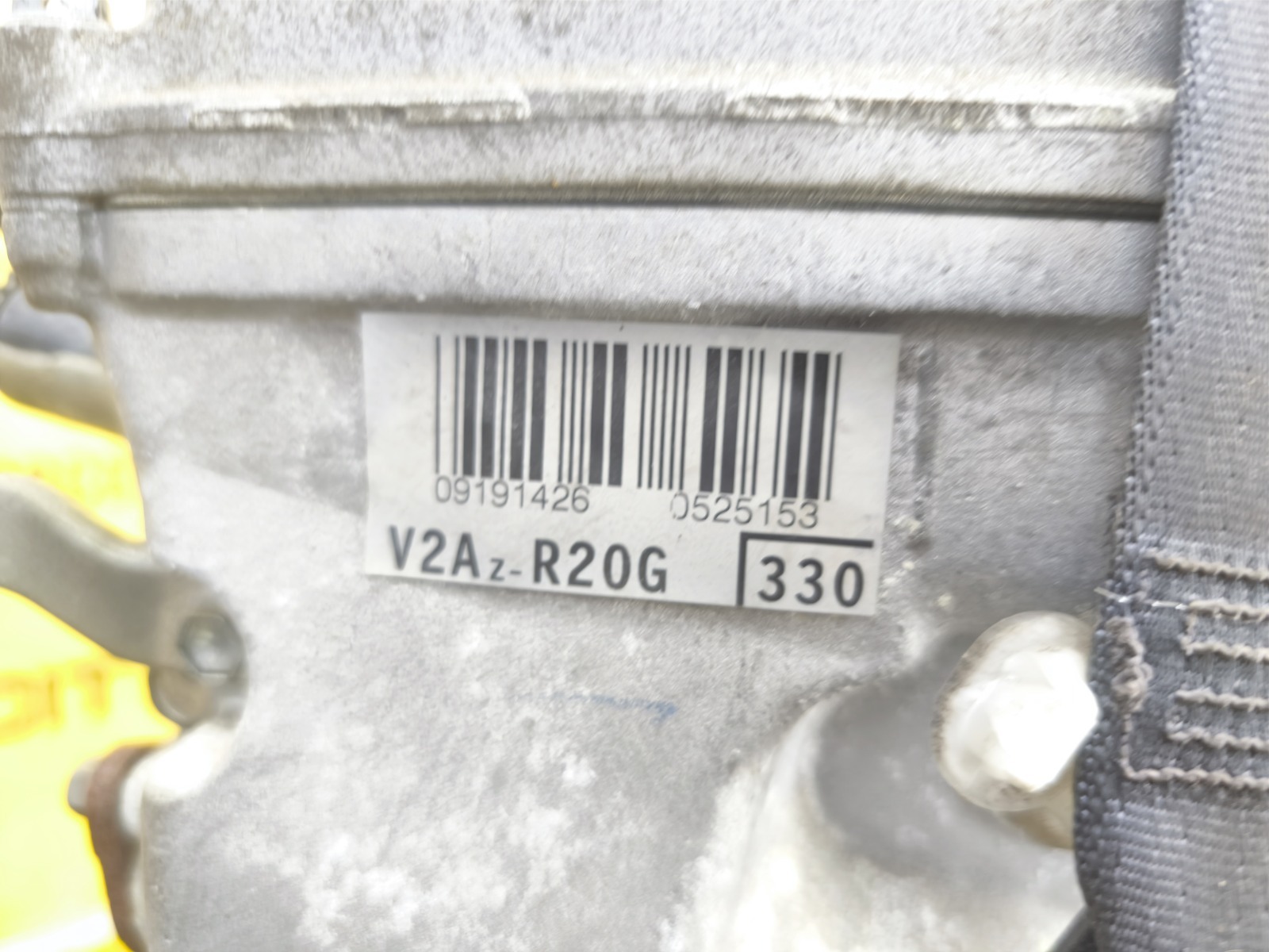 Двигатель TOYOTA Alphard 2008 2 дорест. 2008—2011 2AZFE 190000H330 — фото 2