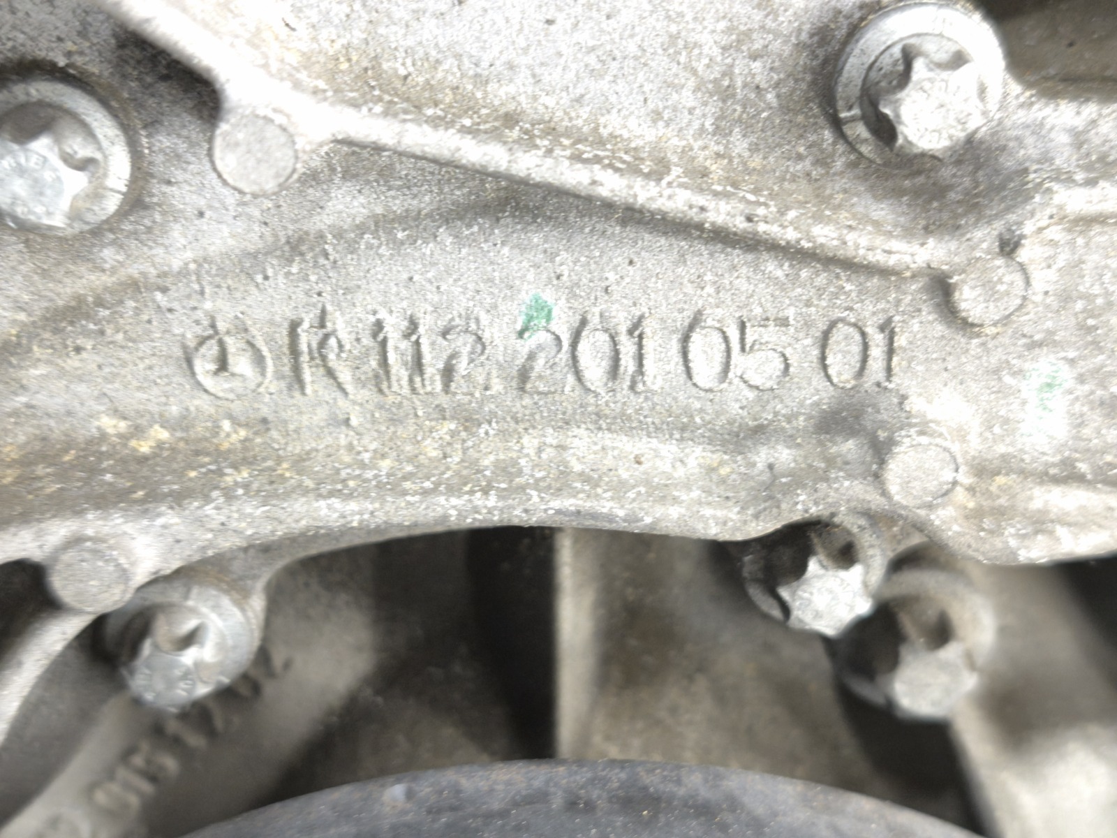 Двигатель Mercedes-Benz ML-Class 2004 W163 M112.970 A1120109145 — фото 2