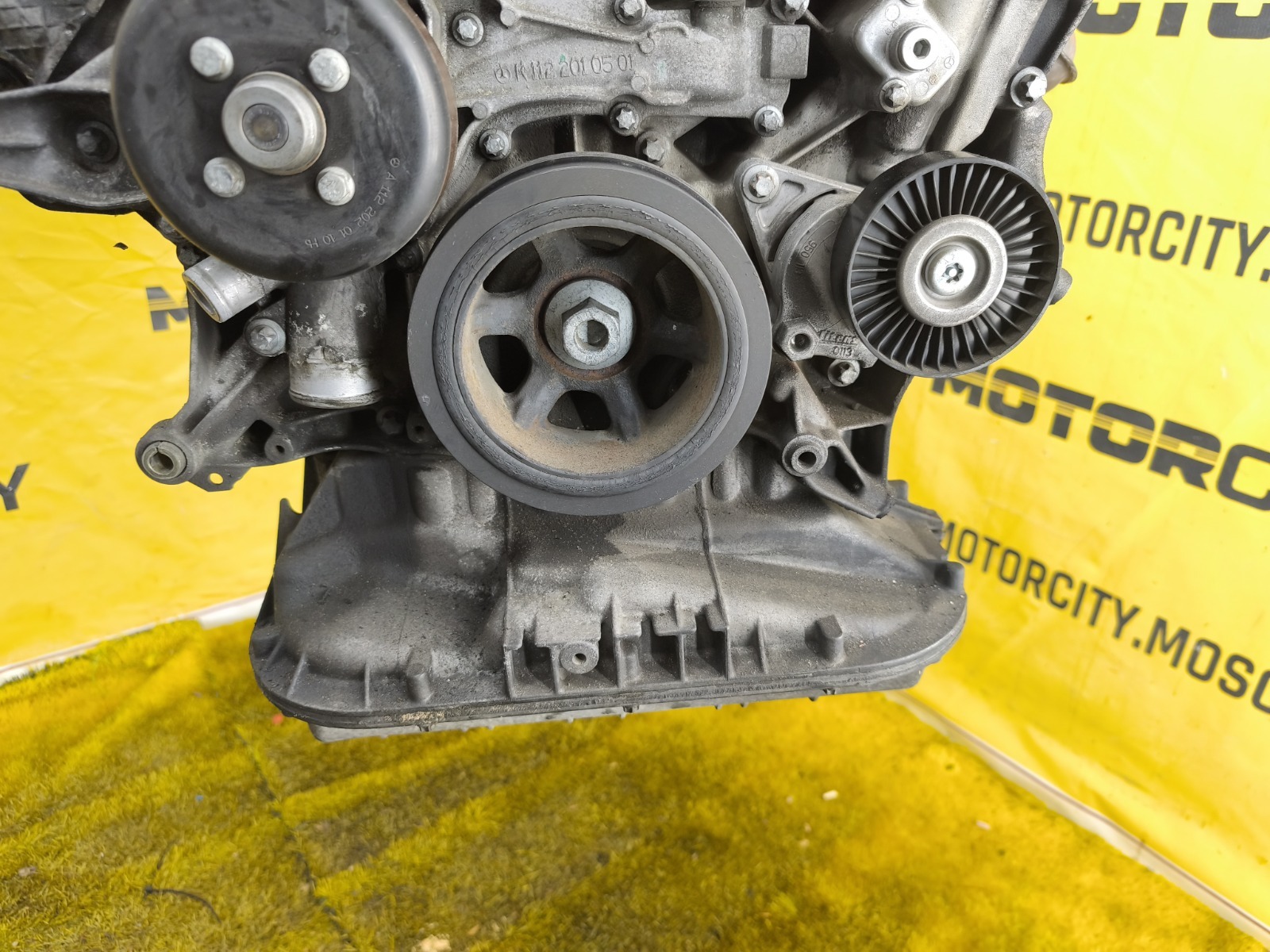 Двигатель Mercedes-Benz ML-Class 2004 W163 M112.970 A1120109145 — фото 3