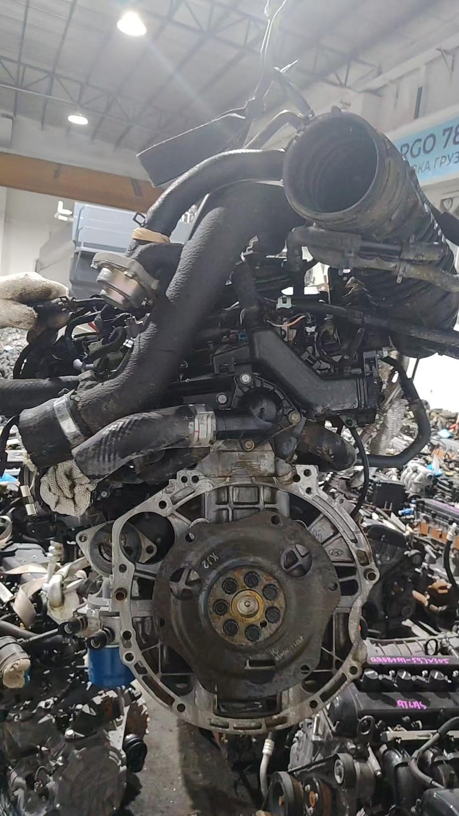 Двигатель Kia Optima 2015 3 1 рест. 2013—2016 G4KH 2.0 — фото 3
