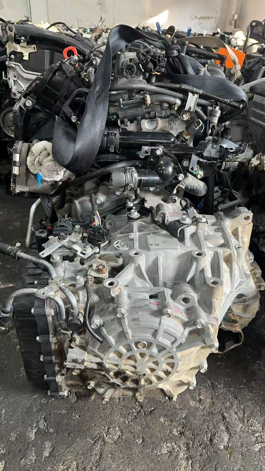 Двигатель Hyundai Sonata 7 дорест. 2014—2017 G4KE 2.4 — фото 3