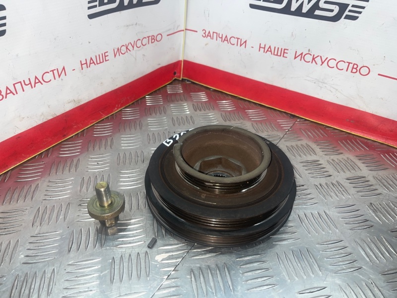 Шкив коленвала Honda Orthia EL1 B20B 13810-P3G-003 контрактная