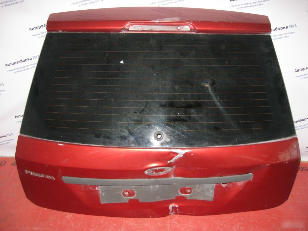 Крышка багажника Ford Fiesta Б/У
