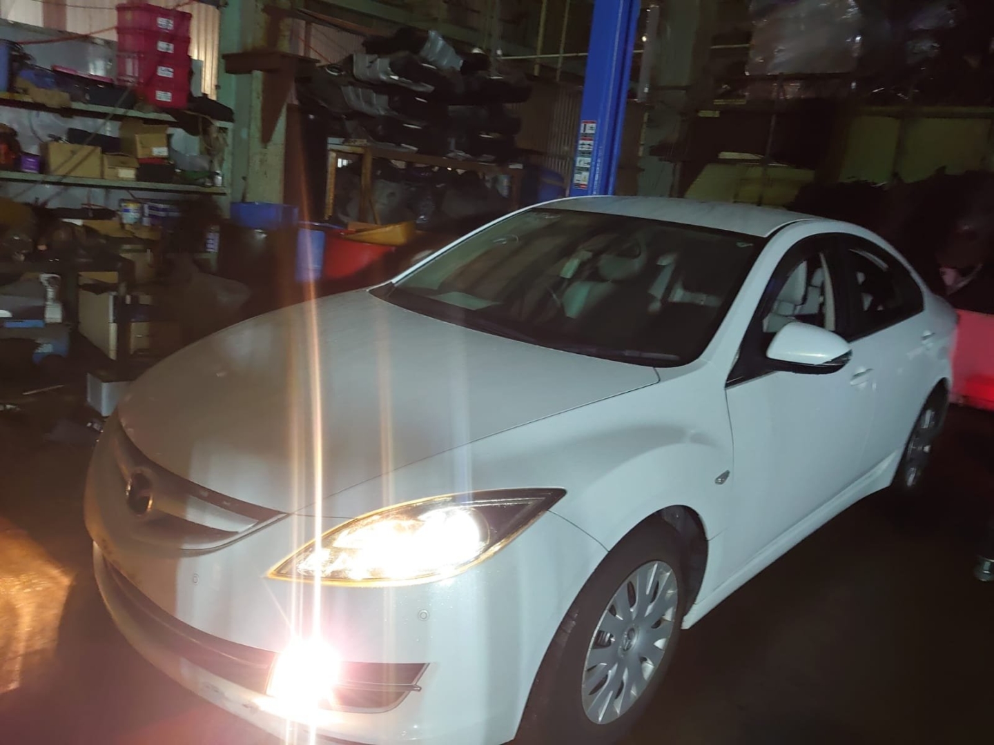 Mazda 6 2008 — машина-донор