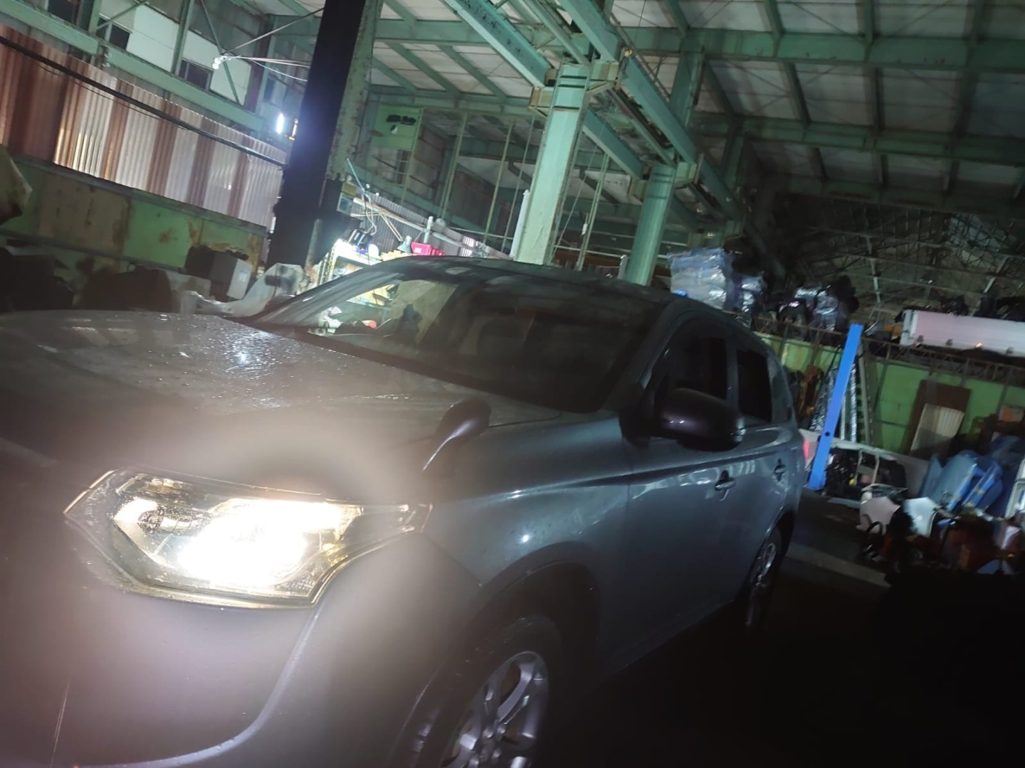 mitsubishi outlander 2014 — машина-донор