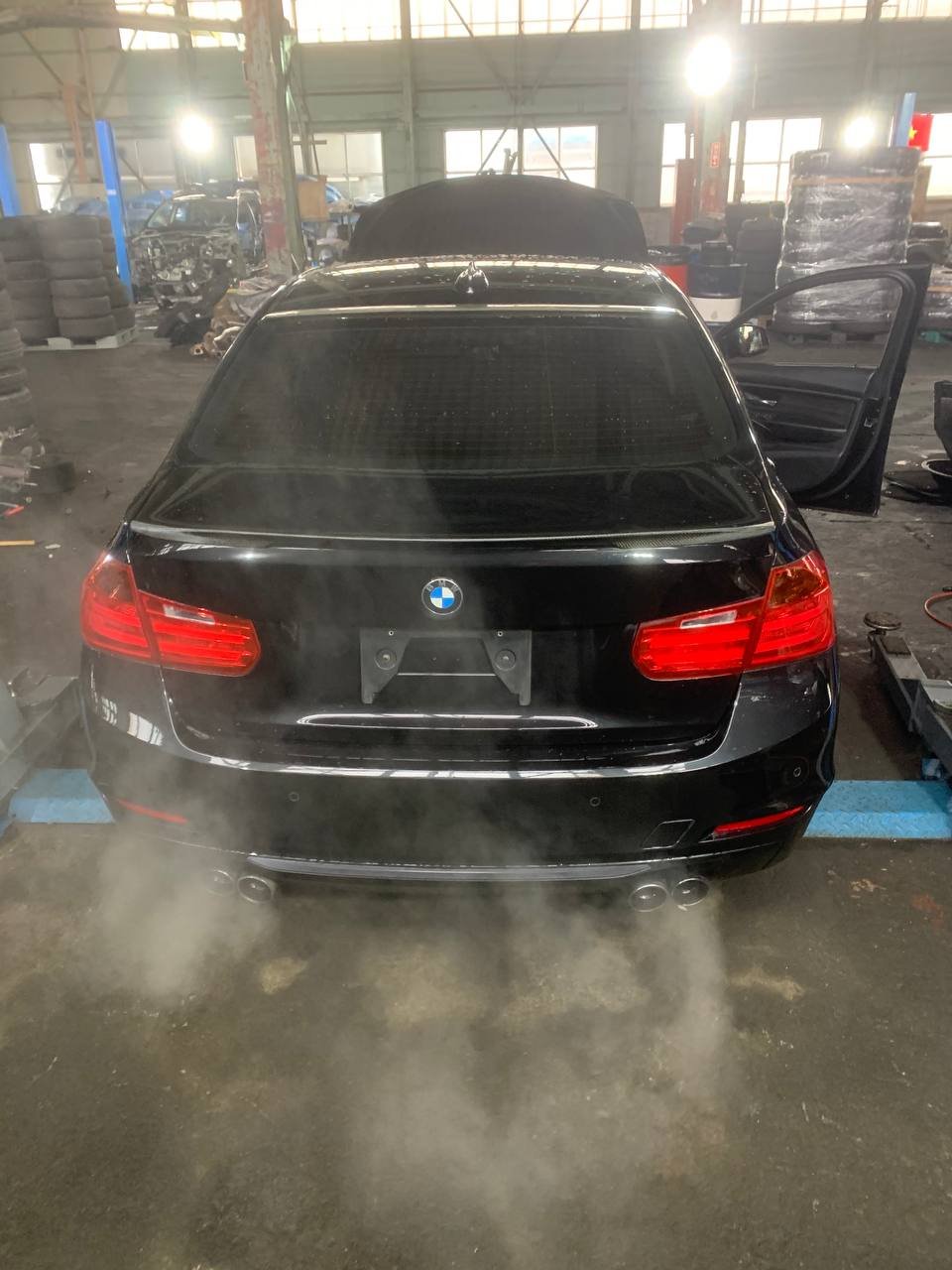 bmw 3 серия 2012 — машина-донор