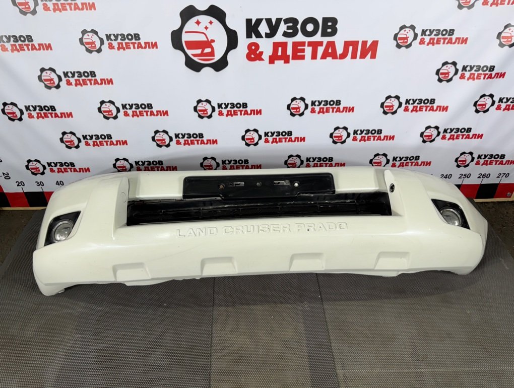 Бампер Toyota Land Cruiser Prado 150 2009 перед. (б/у) Toyota Land Cruiser Prado 150