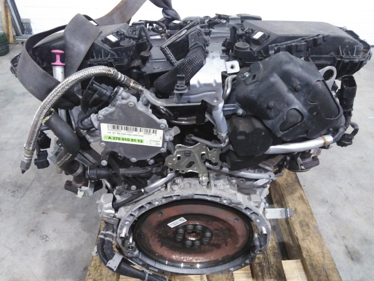 Двигатель E-Class 2017 W213 M276