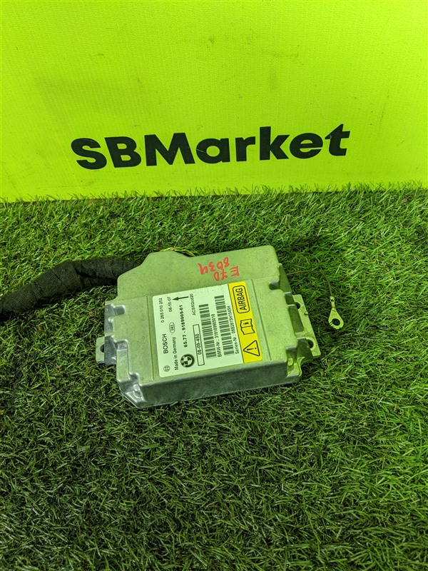 Блок управления Airbag BMW X5 2008 E70 N52B30AF 65779189905 контрактная