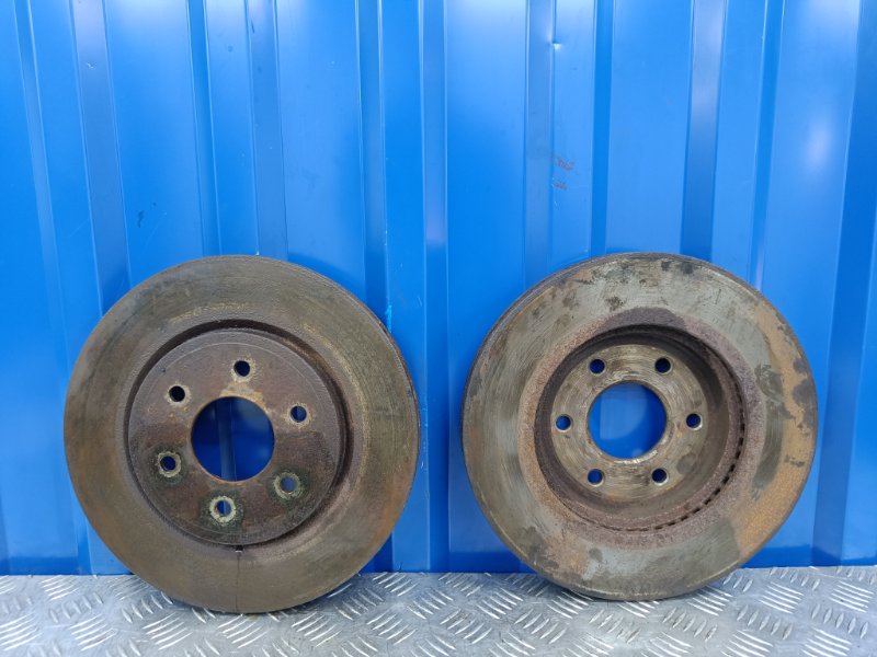 Диски тормозные комплект Nissan Navara D40 2.5 YD25DDTI 2006 перед. (б/у)