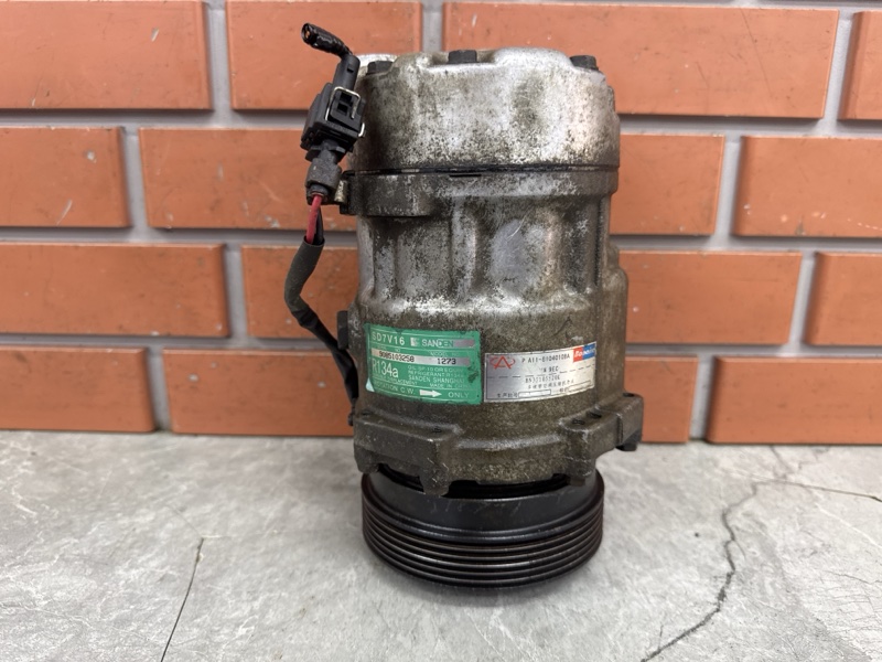 Компрессор кондиционера Vortex Tingo 1 1.8 SQR481FC 2012 (б/у)