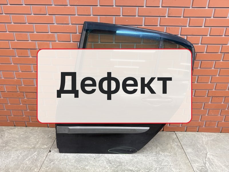 Дверь Renault Megane 2 1.6 K4MC813 2006 задн. лев. (б/у)