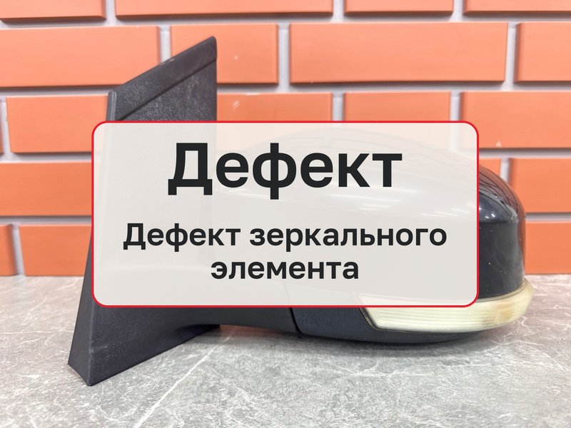 Зеркало Ford Focus 2 1.6 SIDA 2008 лев. (б/у)