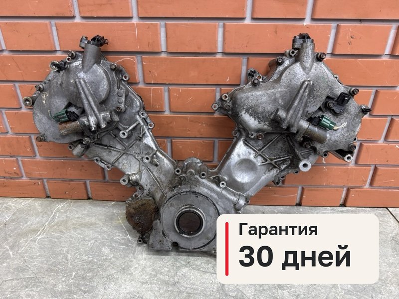 Крышка Двс передняя Infiniti QX56 JA60 5.6 VK56DE 2007 (б/у)