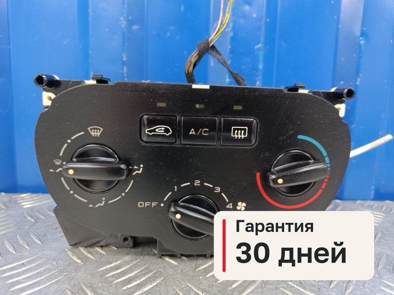 Блок управления печкой Peugeot 307 1 1.6 TU5JP4 2001 (б/у)