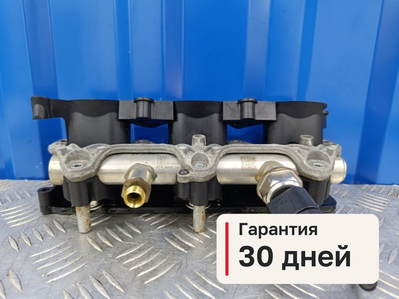 Топливная рампа Audi A6 C6 2.8 BDX 2010 лев. (б/у)