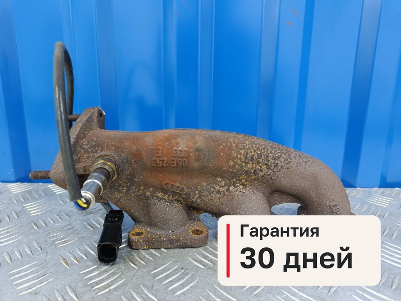 Коллектор выпускной Audi A6 C6 2.8 BDX 2009 лев. (б/у)