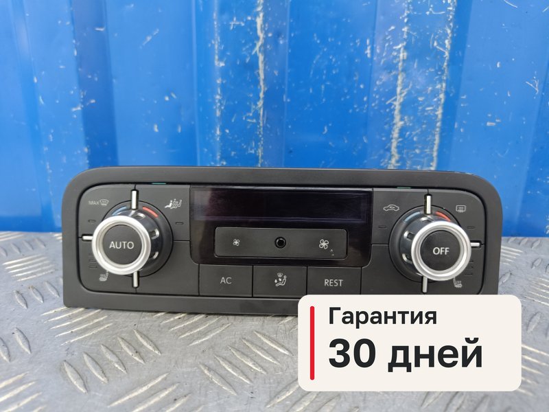 Блок управления печкой Volkswagen Touareg NF 3.6 CMTA 2010 (б/у)