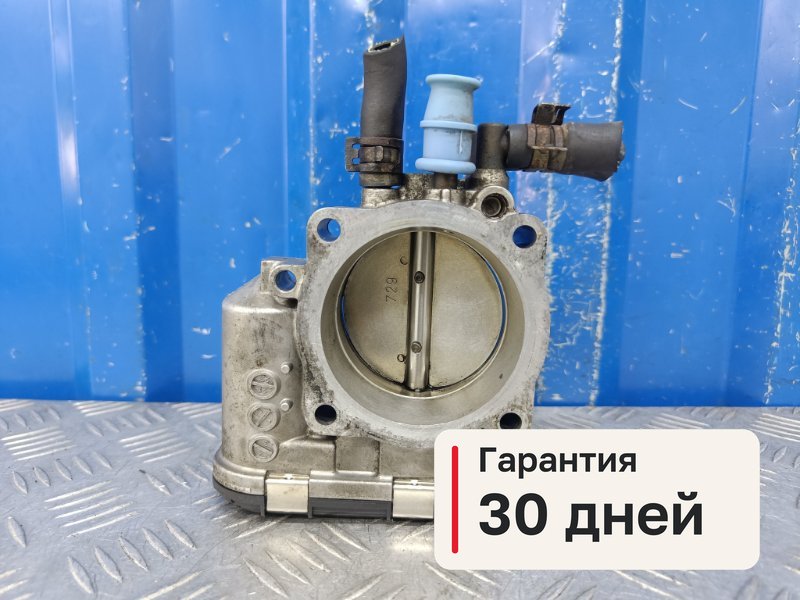 Заслонка дроссельная Audi A6 C6 3.0 BBJ 2004 (б/у)