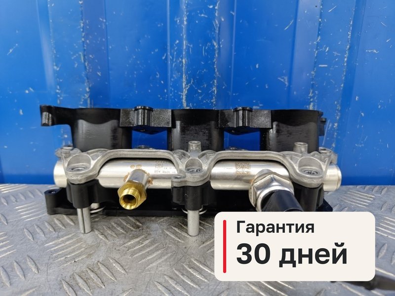 Топливная рампа Audi A6 C6 2.8 BDX 2008 лев. (б/у)