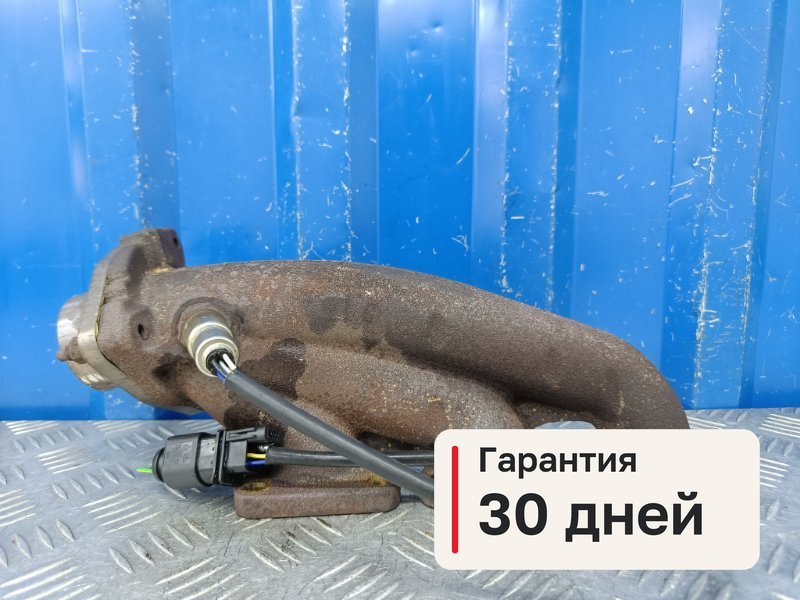 Коллектор выпускной Audi A6 C7 2.8 CHV 2014 лев. (б/у)