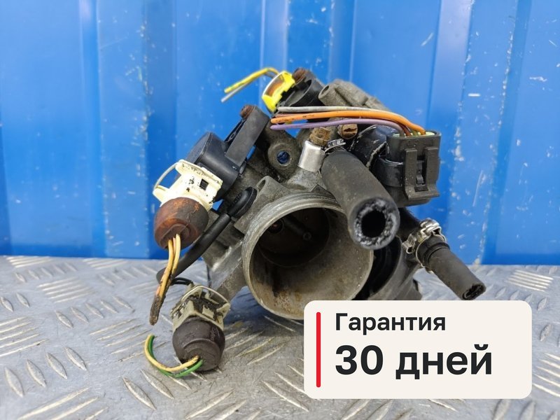 Заслонка дроссельная Peugeot 406 1 1.6 XU5JP 1997 (б/у)