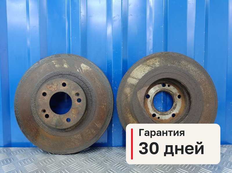 Диски тормозные комплект Hyundai Santa Fe 2 CM 2.7 G6EA 2008 перед. (б/у)