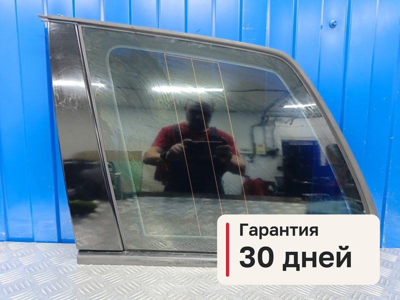 Стекло Volkswagen Touareg 2.5 BAC 2004 задн. лев. (б/у)