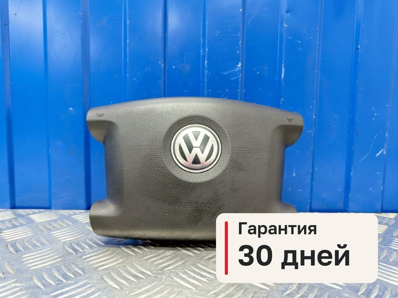 Подушка безопасности в руль Volkswagen Touareg 2.5 BAC 2004 (б/у)