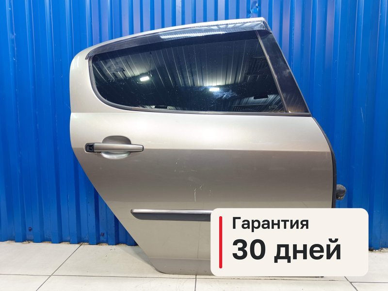 Дверь Peugeot 407 1 1.8 6FZ 2005 задн. прав. (б/у)