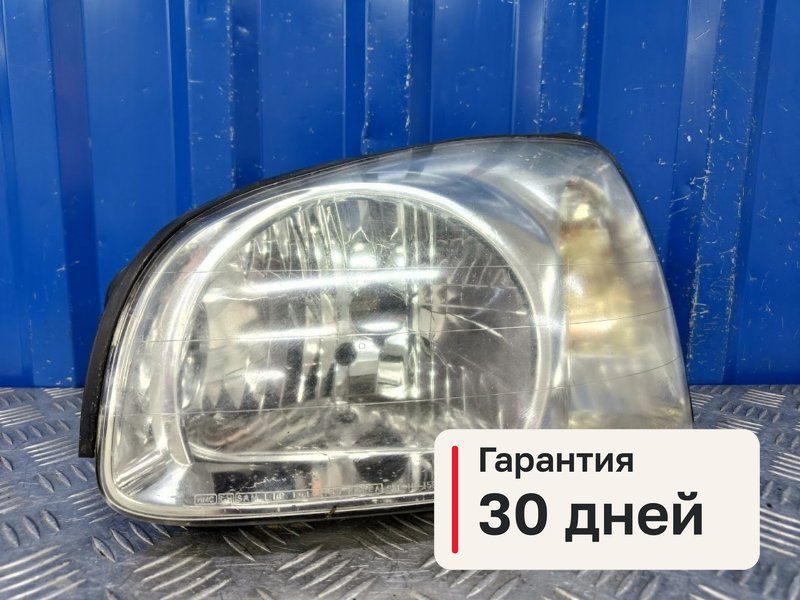 Фара Hyundai Santa Fe 1 SM 2.0 D4EA 2008 лев. (б/у)