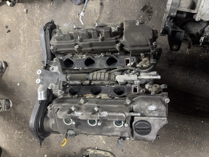 Двигатель Toyota Harrier MHU38W 3MZ-FE 2005 (б/у)