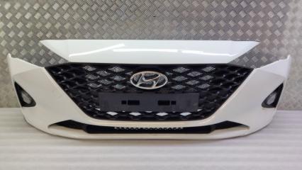 Бампер передний Hyundai Solaris HCR G4FG БУ