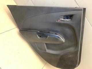 Запчасть обшивка двери задняя левая Chevrolet Aveo T300 2012
