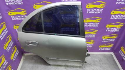 Дверь Nissan Bluebird Sylphy G10 QG18DE 2002 задн. прав. (б/у)
