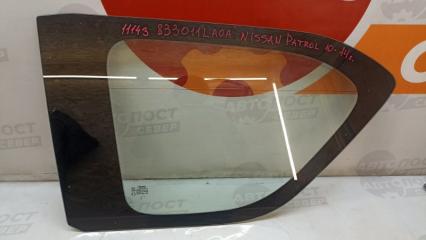 Запчасть стекло кузовное заднее левое Nissan Patrol 2012