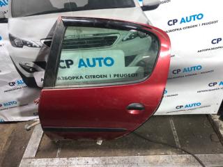 Дверь боковая задняя левая Peugeot 206
