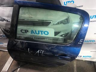 Дверь боковая задняя левая Peugeot 307