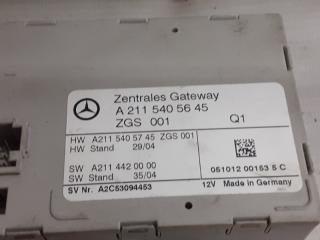 Блок управления ZGW Mercedes CLS-Class