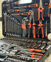 Запчасть набор инструментов 142 предмета предмета в защитном кейсе для ремонта автомобиля