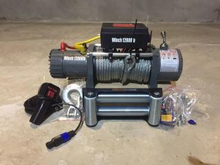 Запчасть лебедка электрическая 12v electric winch