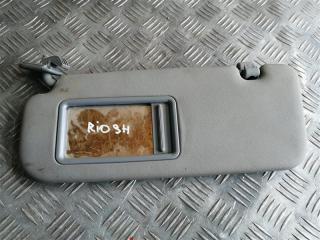 Запчасть козырек солнцезащитный передний левый Kia Rio 3 Hatchback 2012