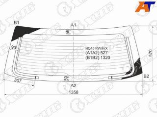 Стекло крышки багажника заднее MITSUBISHI OUTLANDER 1 2003 2004 2005