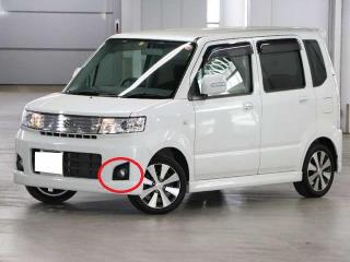 Накладка противотуманной фары передняя левая Wagon R MH22S Накладка противотуманной фары передняя левая Wagon R MH22S